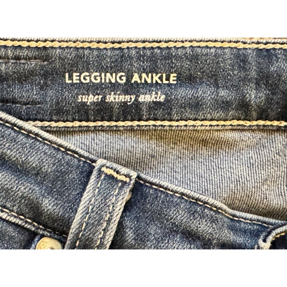 Size 28R AG Adriano Goldschmied The Legging Ankle Super Skinny Jeans Mid-Rise - Picture 8 of 16